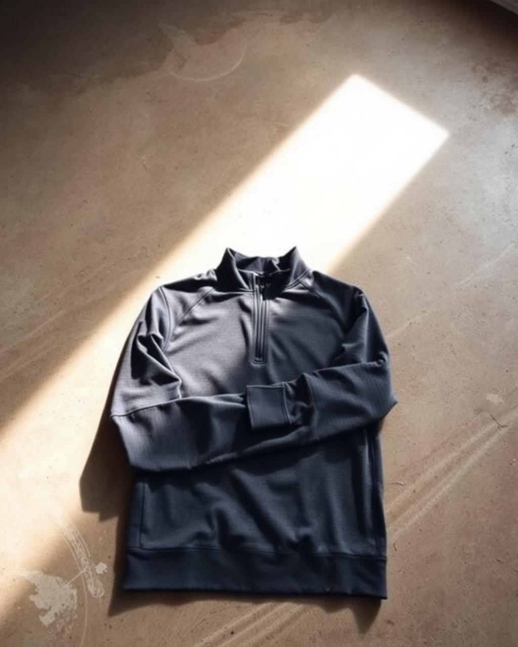Performance Half-Zip — Charcoal