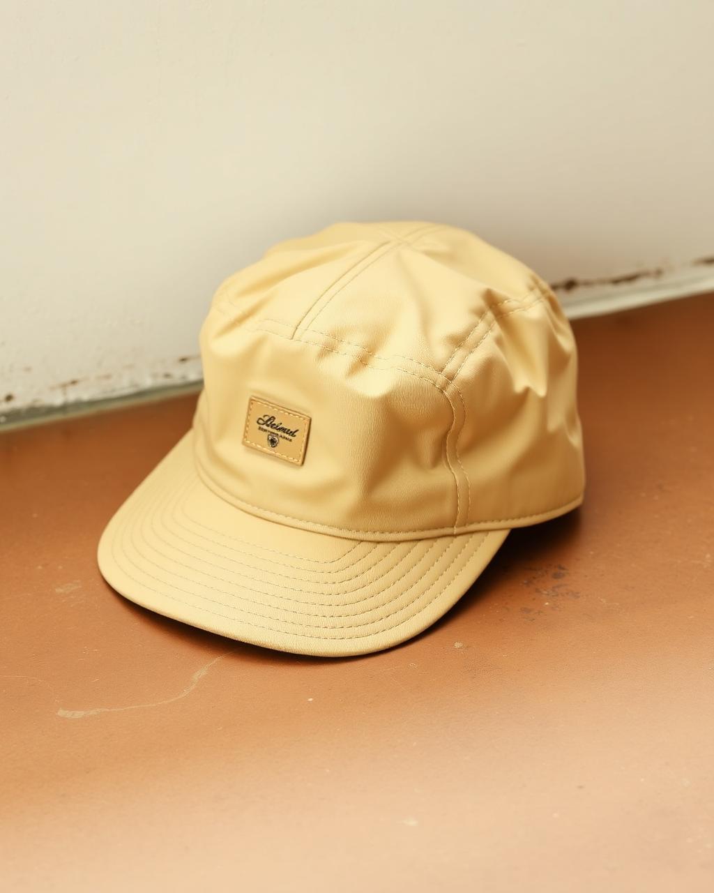 Five-Panel Camp Cap — Sand