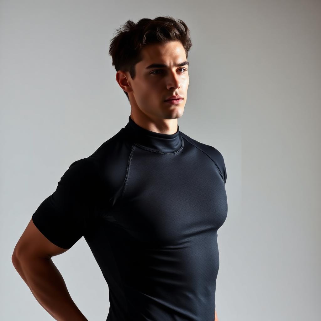 Performance Compression Top — Black